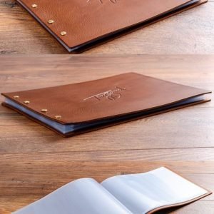 Álbum fotográfico profesional en lino artesanal